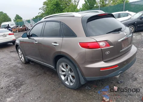 2004 Infiniti Fx35 из США, поврежденный, VIN JNRAS08W54X217337